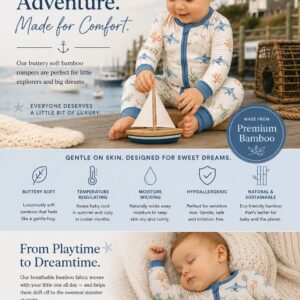 Sharks Bamboo Romper